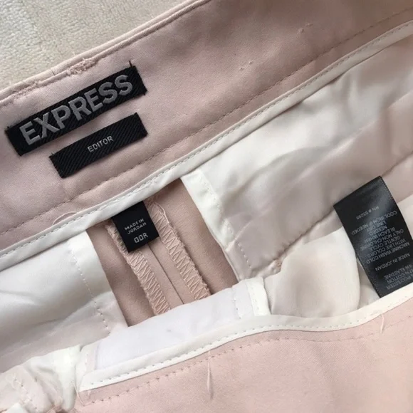 Express Editor blush pink pants - Picture 6 of 10